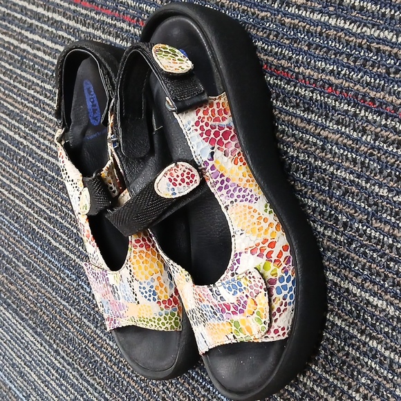 Wolky Jewel Jean Sandals Size 38 (Womens 8) - Picture 4 of 7
